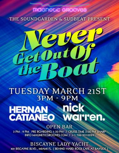 Hernan Cattaneo & Nick Warren @ Biscayne Lady (03-21-2017)