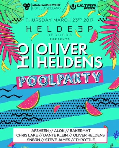 Oliver Heldens Pool Party @ Delano Beach Club