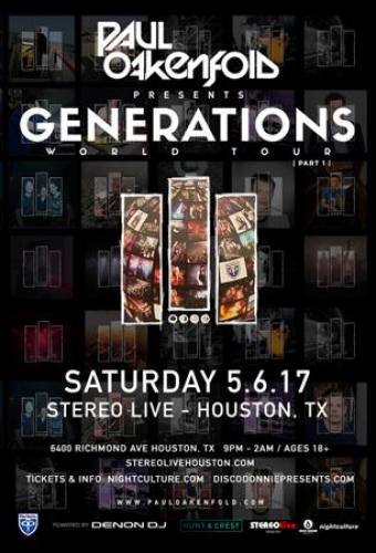 Paul Oakenfold @ Stereo Live Houston