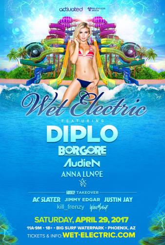 Wet Electric 2017 @ Big Surf Waterpark