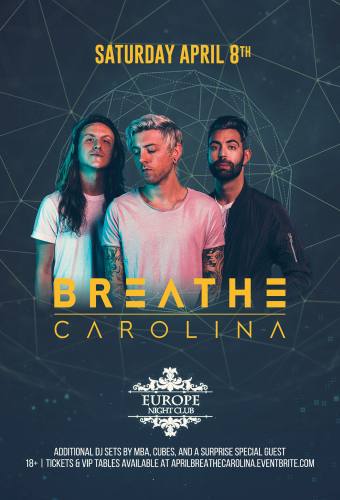 Breathe Carolina at Europe Nightclub 4/8