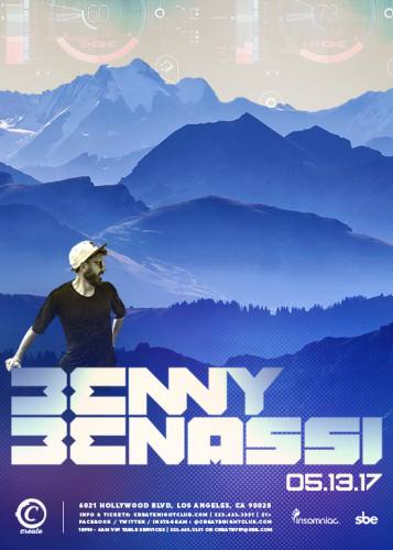 Benny Benassi @ Create Nightclub (05-13-2017)