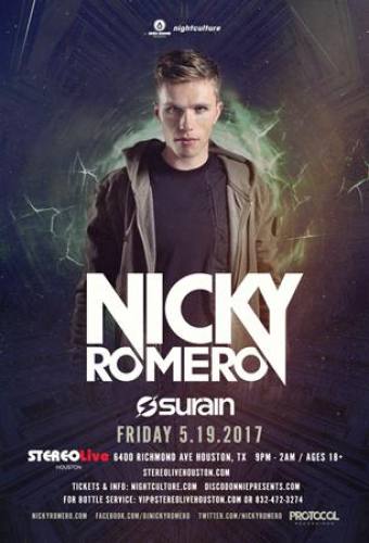 Nicky Romero @ Stereo Live Houston
