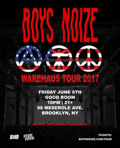 Boys Noize Warehouse Tour