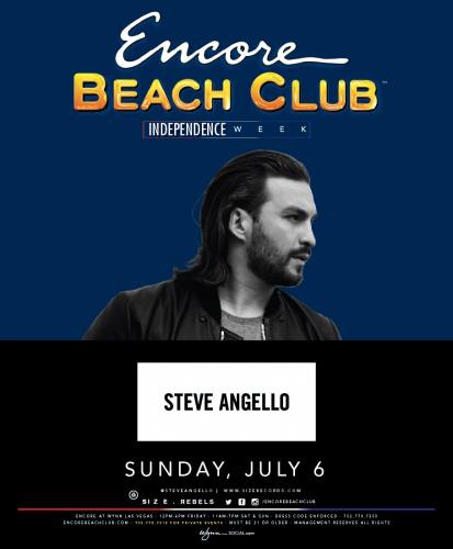 Steve Angello @ Encore Beach Club (07-06-2014)