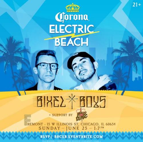 Corona Electric Beach w/ Bixel Boys 