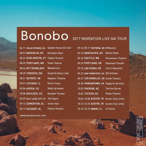 Bonobo @ Boulder Theater