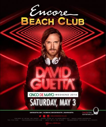 David Guetta @ Encore Beach Club (05-03-2014)