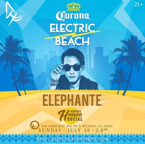Corona Electric Beach Featuring Elephante