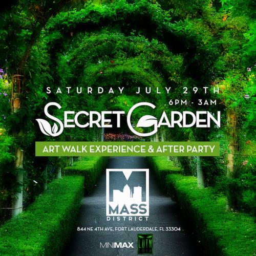 Secret Garden - Art Walk Experience & After Party (Ft. Lauderdale)