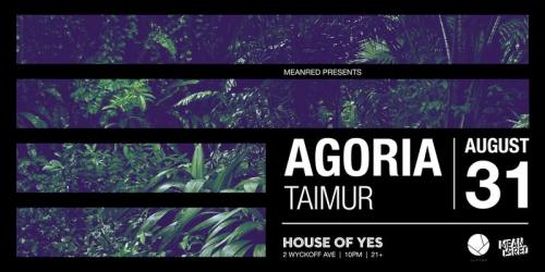 Agoris, Taimur | House of Yes | 8.31.17