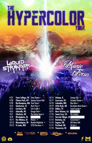 Liquid Stranger & Manic Focus @ Upstate Concert Hall