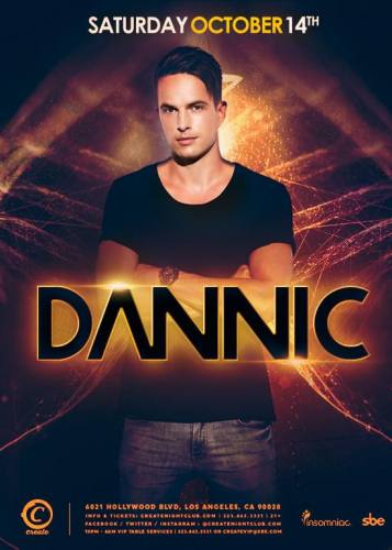 Dannic @ Create Nightclub (10-14-2017)