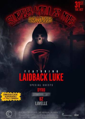 Laidback Luke @ Create Nightclub (10-31-2017)