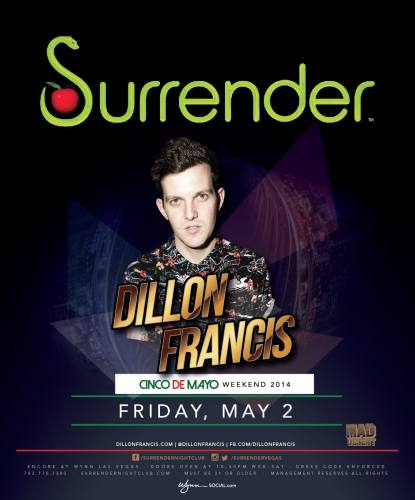 Dillon Francis @ Surrender Nightclub (05-02-2014)