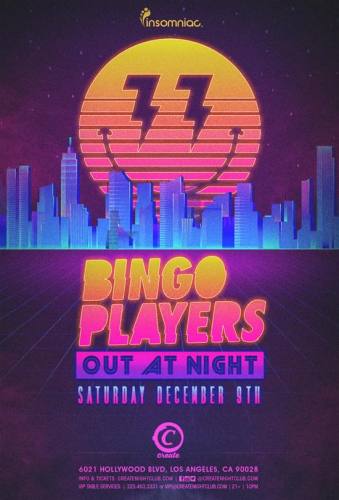 Bingo Players @ Create Nightclub (12-09-2017)