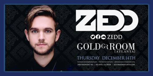 Zedd @ Gold Room Atlanta