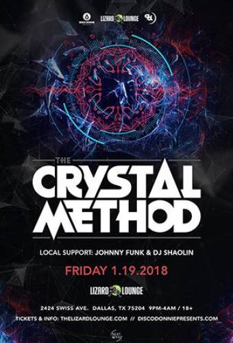 The Crystal Method @ Lizard Lounge (01-19-2018)