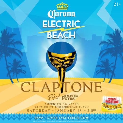 Corona Electric Beach With Claptone 