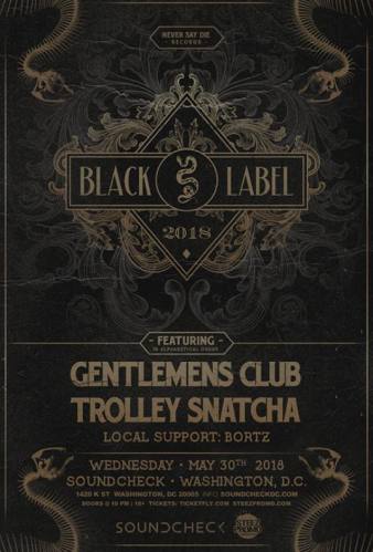 Gentlemen's Club & Trolley Snatcha @ Soundcheck
