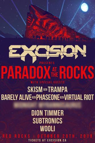 Excision presents Paradox on the Rocks