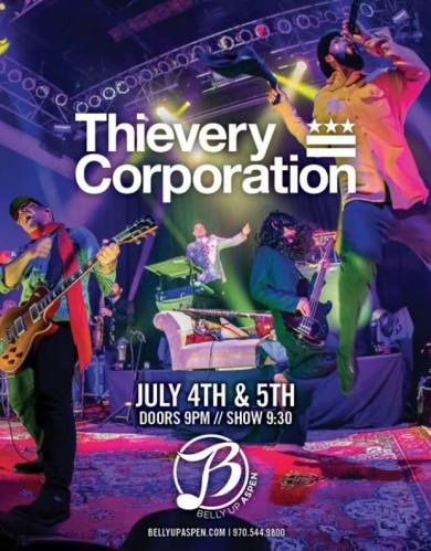 Thievery Corporation @ Belly Up Aspen (2 Nights)