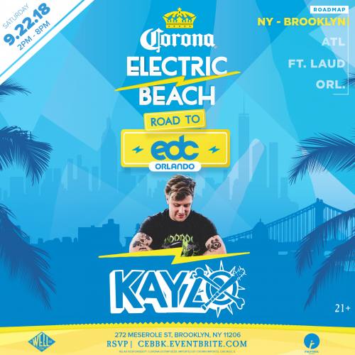 Corona Electric Beach: Road To EDC Orlando with Kayzo
