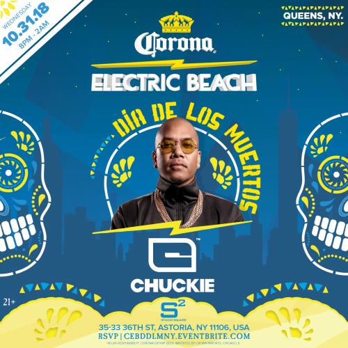 Corona Electric Beach Dia De Los Muertos Ft. Chuckie