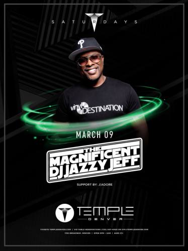 JAZZY JEFF at Temple Denver
