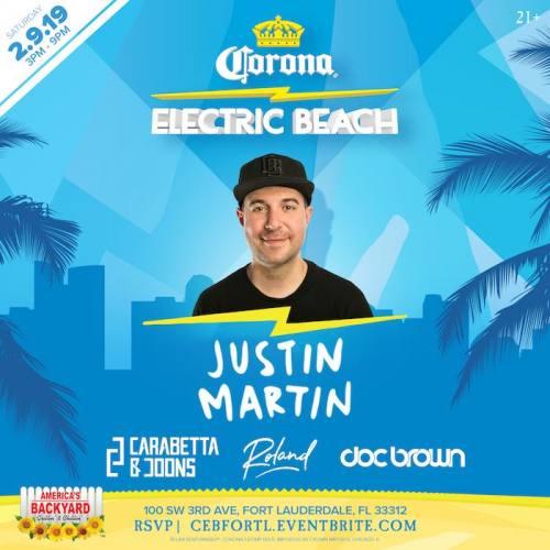 Corona Electric Beach with Justin Martin