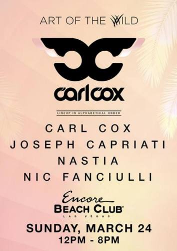 Carl Cox @ Encore Beach Club