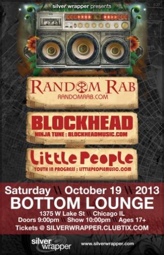 Random Rab, Blockhead, & Little People @ Bottom Lounge