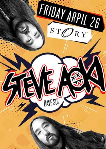 Steve Aoki @ Story Nightclub (04-26-2019)