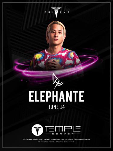 Elephante at Temple Denver