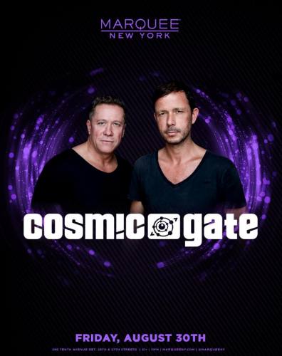 Cosmic Gate @ Marquee NYC (08-30-2019)