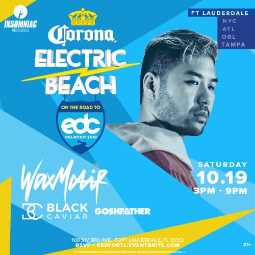 Corona Electric Beach Road To EDC Orlando Ft. Wax Motif 