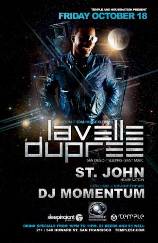 TEMPLE AND HOUSENATION PRESENT LAVELLE DUPREE