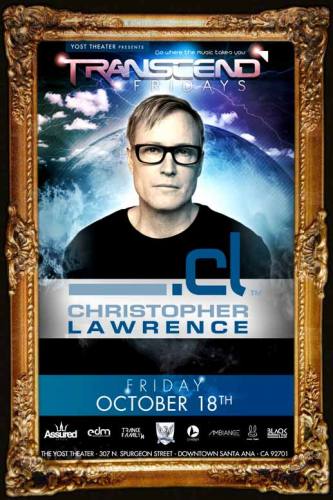 Christopher Lawrence @ Yost Theater (10-18-2013)