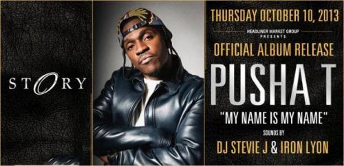 VIP packages for Pusha T Album release party