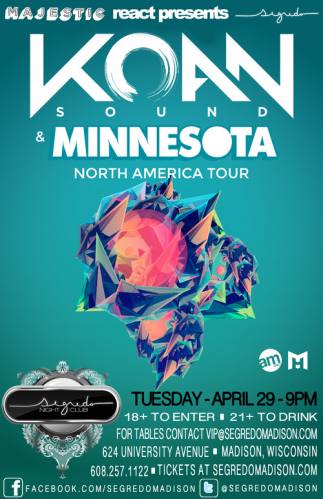KOAN Sound & Minnesota @ Segredo