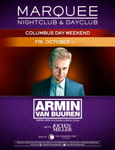 Armin van Buuren @ Marquee Nightclub (10-11-2013)