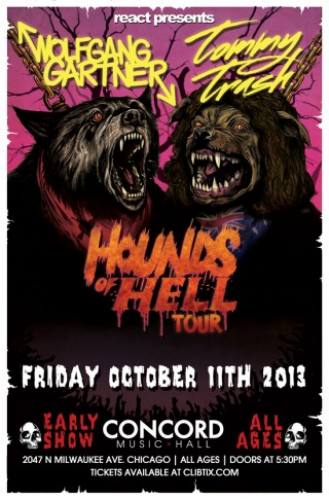 Wolfgang Gartner & Tommy Trash @ Concord Music Hall (Early - All Ages)