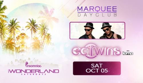 Wet Wonderland with EC Twins at Marquee