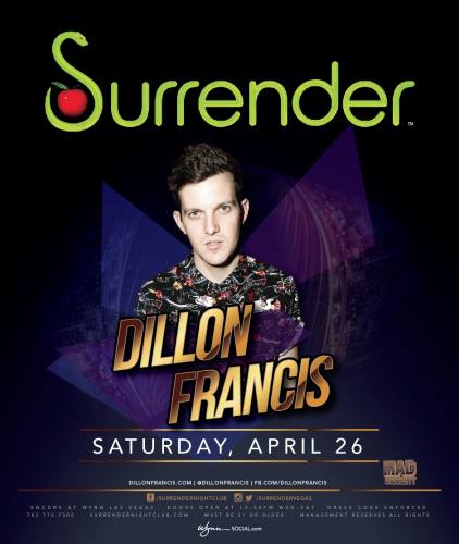 Dillon Francis @ Surrender Nightclub (04-26-2014)