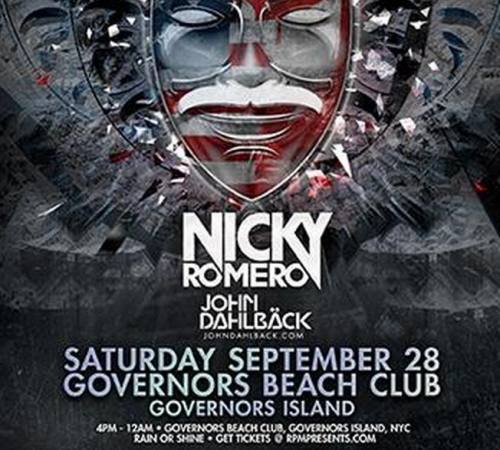Nicky Romero @ Governor's Beach Club
