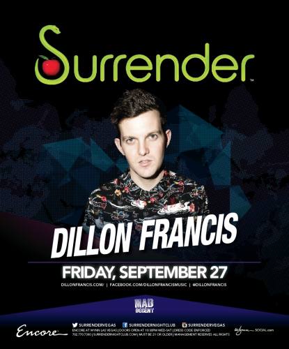 Dillon Francis @ Surrender Nightclub (09-27-2013)