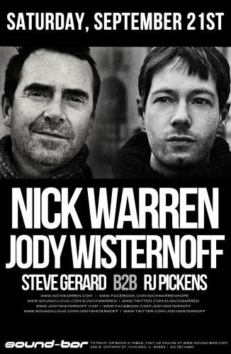 Nick Warren & Jody Wisternoff @ Sound-Bar