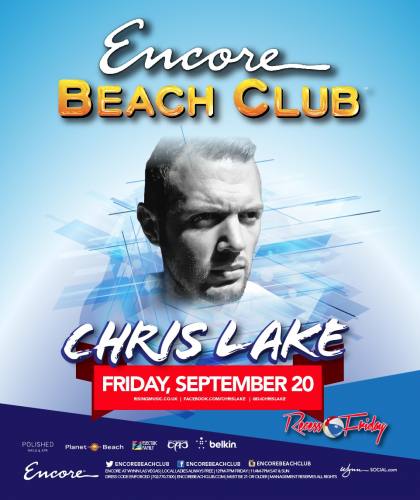 Chris Lake @ Encore Beach Club