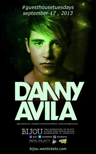Danny Avila @ Bijou Nightclub (09-17-2013)