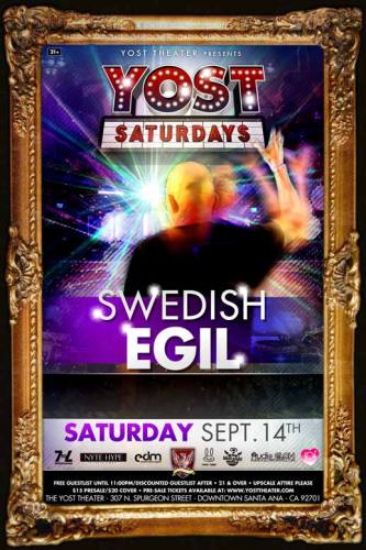 Swedish Egil @ Yost Theater (09-14-2013)